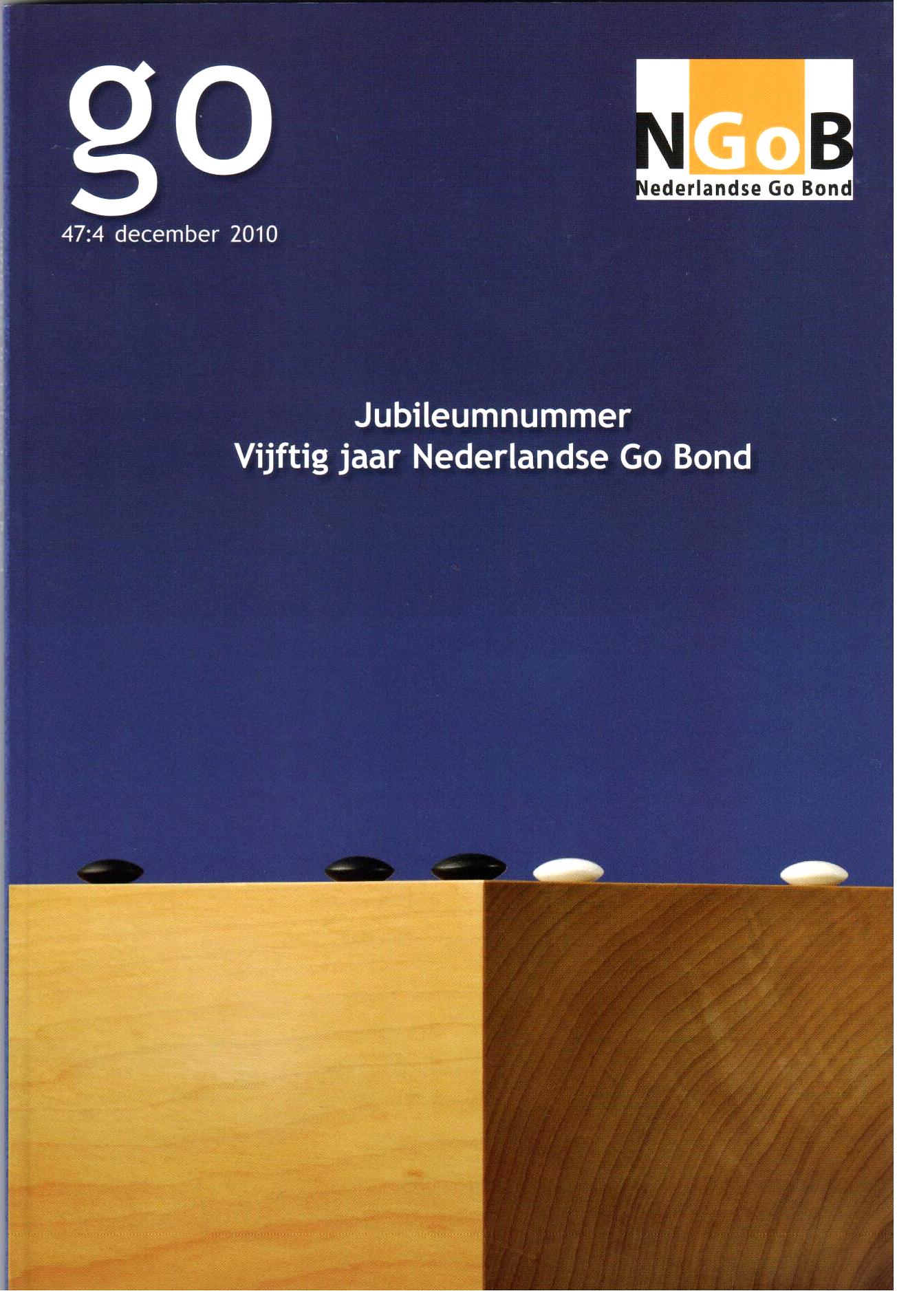 Vijftig jaar Nederlandse Go Bond, jubileumnummer NGoB tijdschrif